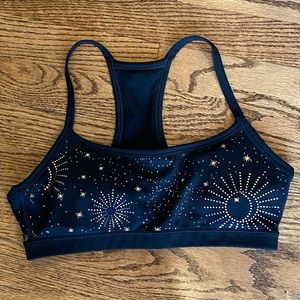 Gap Fit Sculpt Revolution celestial star print sports bra